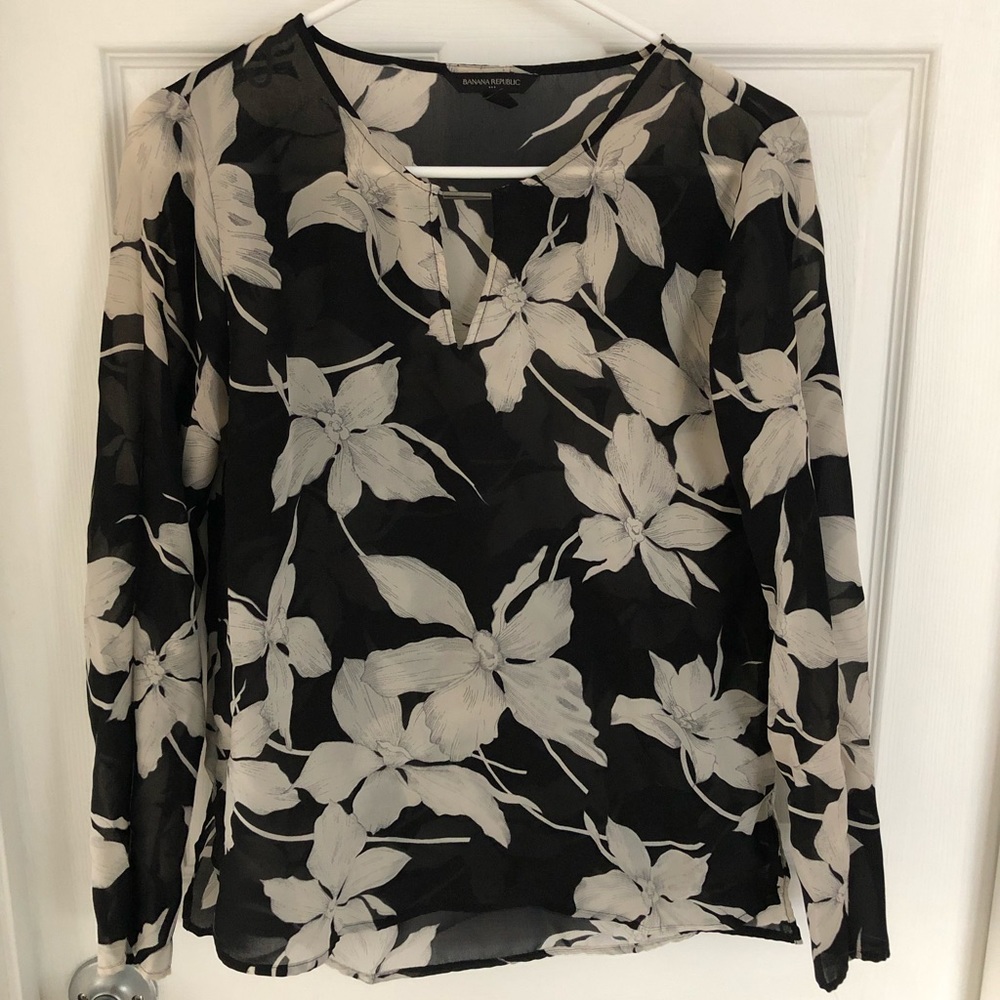 Sheer blouse